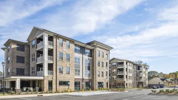 a large building with many windows