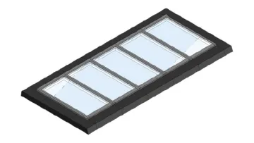a commercial structural skylight