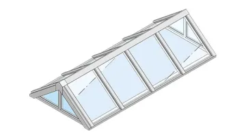 a commercial horizon series skylight