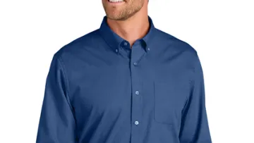 blue dress shirt