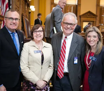 Image for Dr. Scott Swayze was the Medical Association of Georgia's Doctor of the Day at the State Capitol today!