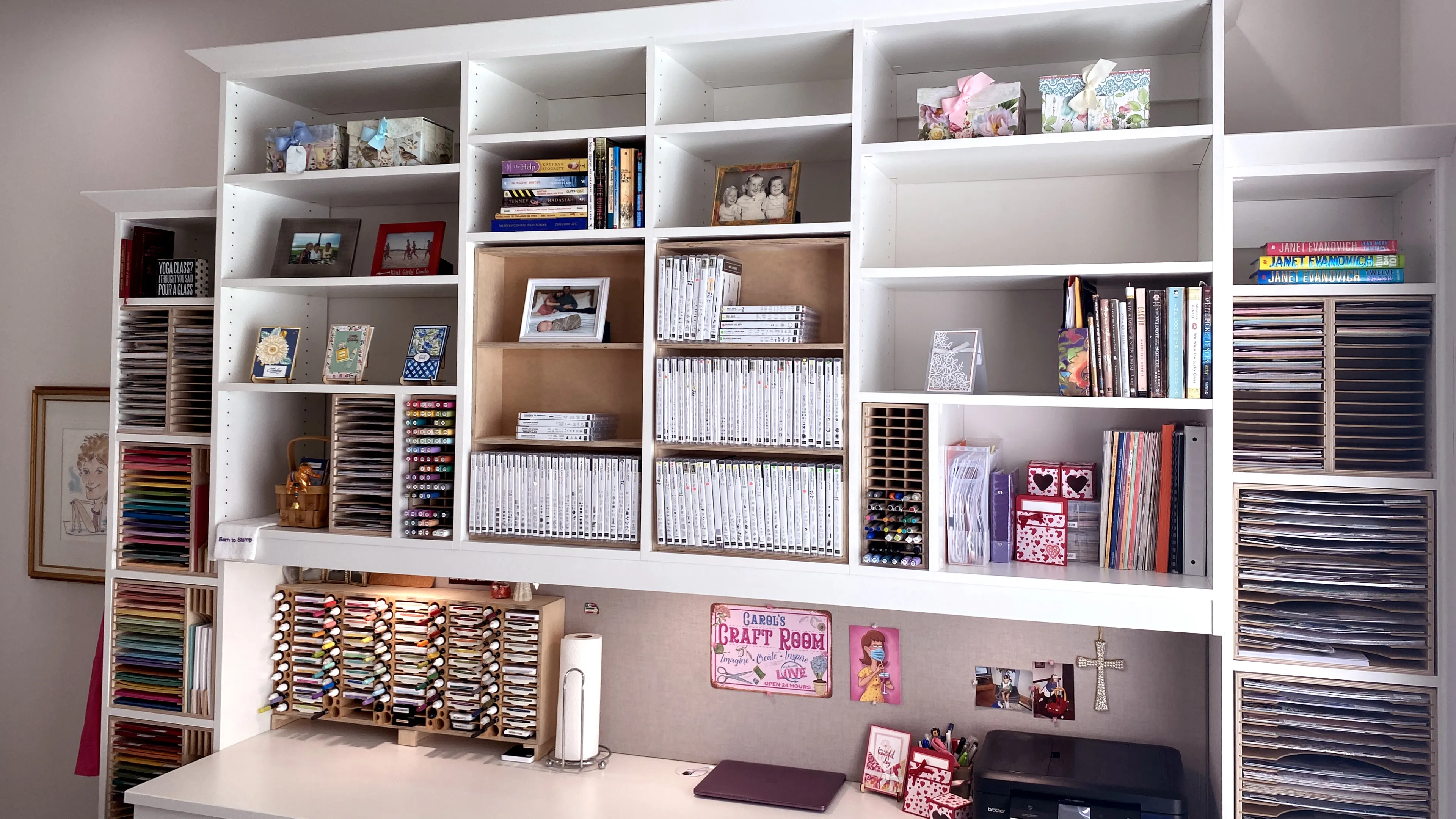 Custom Craft Room Design & Storage | Artisan Custom Closets