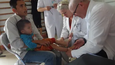 Dr. Veith and Dr. Cero Volunteer in Vietnam