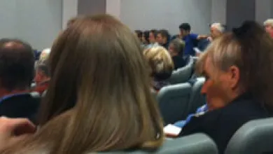 Dr. Barrett Draws a Crowd