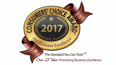 Best roofing company wins 2017 Consumers Choice Award for Business Excellence!