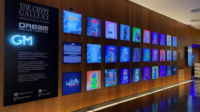 a display of a product