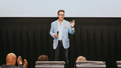 a man standing in a room