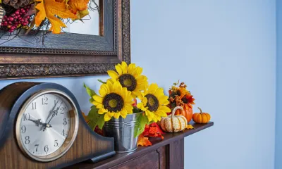 mantel fall decoration