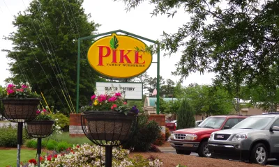 a sign on the side of a road