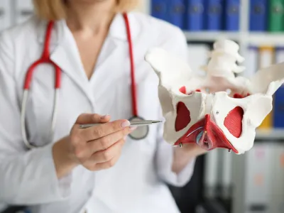 a doctor using a stethoscope to measure a person's heart