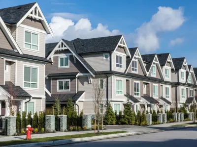 a row of houses