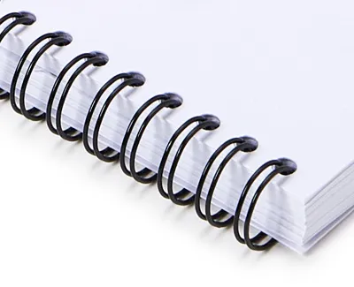 A book with Wire-O Binding