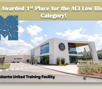 Supporting image for Atlanta United Training Facility Awarded 1st Place for an ACI Award