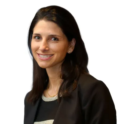 a woman smiling for the camera