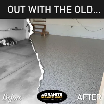Black epoxy by Satin Finish Concrete of Fort Lauderdale, FL. Visit our  website for details. We specialize in Epoxy, Poli…