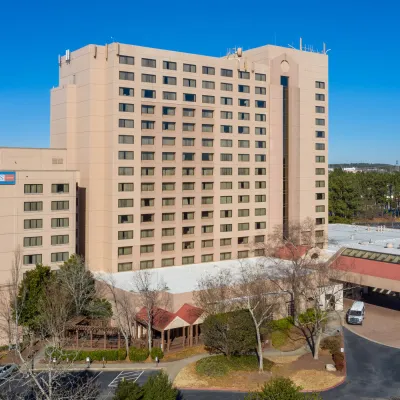 a large building with many windows