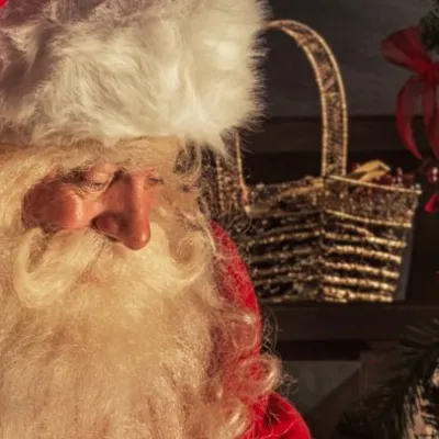 Dr. Paul Jeffords Stars With Santa on Fox 5 News