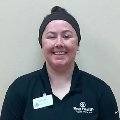 Kelly McCord, Certified Athletic Trainer at Reid Health for Centerville High School
