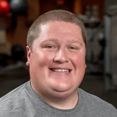 a man smiling for the camera