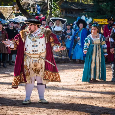 TRF's King Henry the 8th Shaves Head for Charity