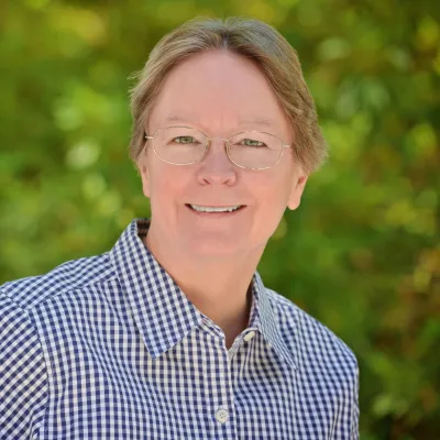 a person wearing glasses