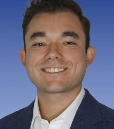 a man smiling for the camera