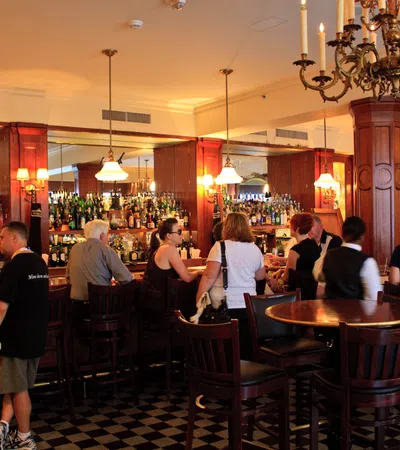Elevated Bar Food