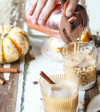 Recipe: Pumpkin Spice Bourbon Milk Punch