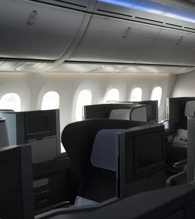 New British Airways Dreamliner at the Louis Armstrong Intl. Airport