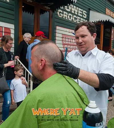 Supporting St. Baldrick's at Rivershack Tavern