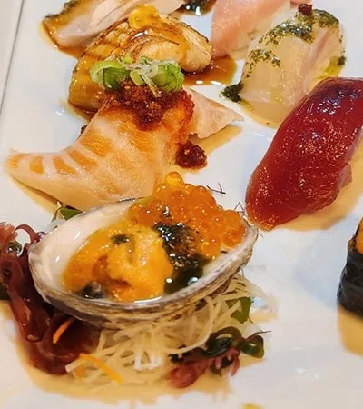 a plate of food