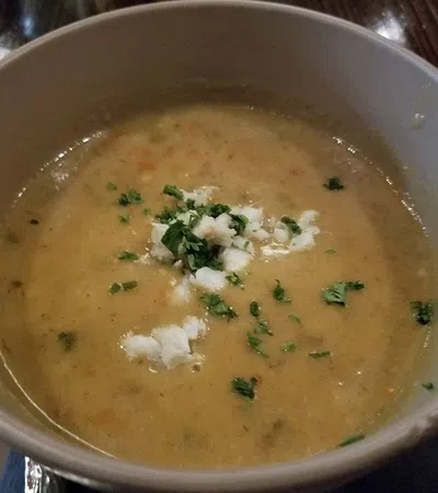 a bowl of soup
