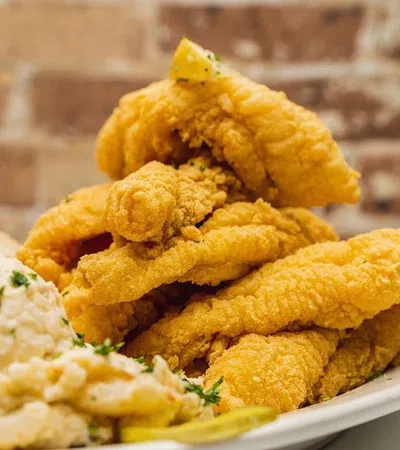 a plate of food