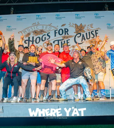Winner of Hogs for The Cause 2026 Grand Champions is Carnivore Carnival. Hogs For The Cause has raised over six million dollars for 2026. #hogsforthecause #hogsforthecause2026 #grandchampioncarnivorecarnival