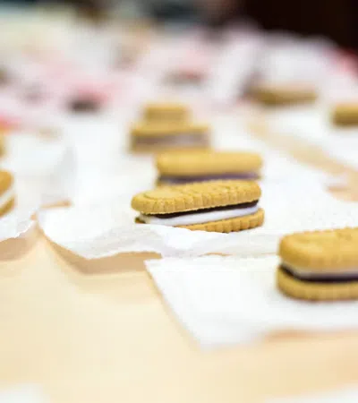 a group of cookies