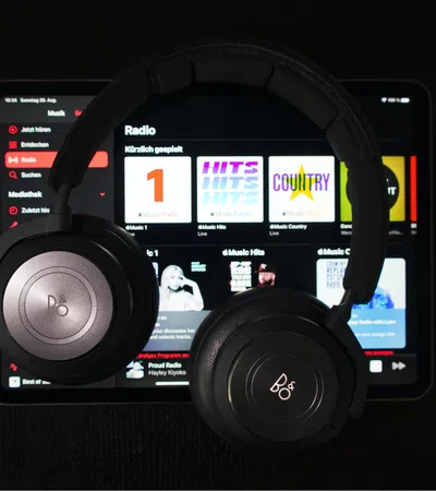 a black car stereo
