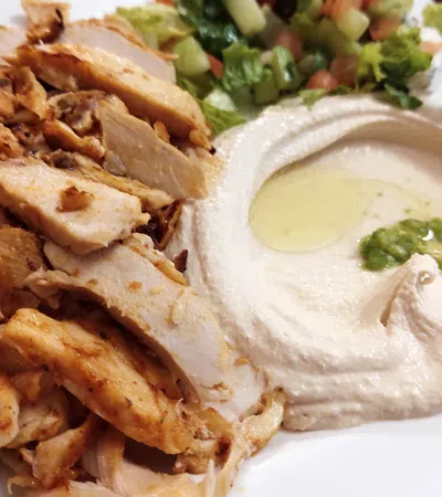 a plate of food