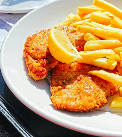 a plate of food