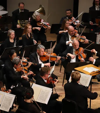 a group of people playing instruments