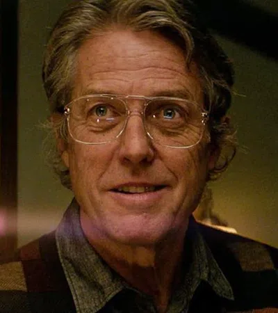 Hugh Grant with glasses