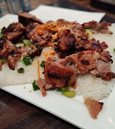a plate of food