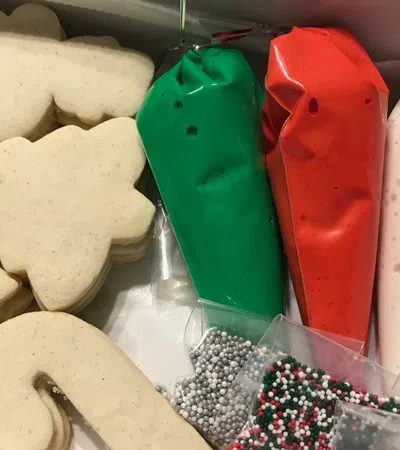 a box of food