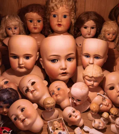 a collage of a woman's face