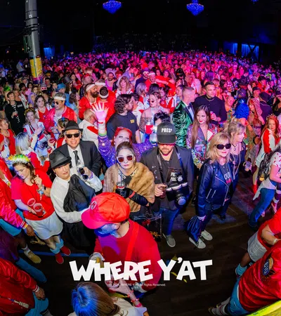a large crowd of people