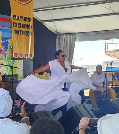 a man in a white robe