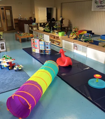 a room with toys and toys