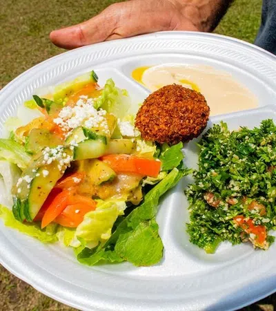 a plate of food