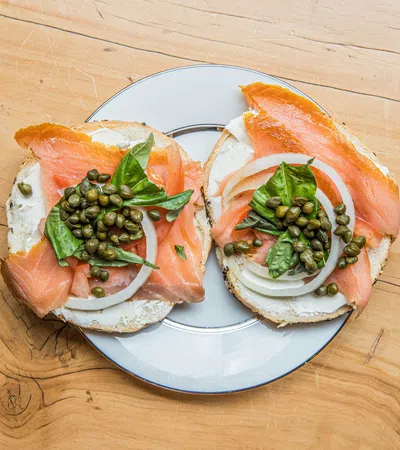 a plate of food