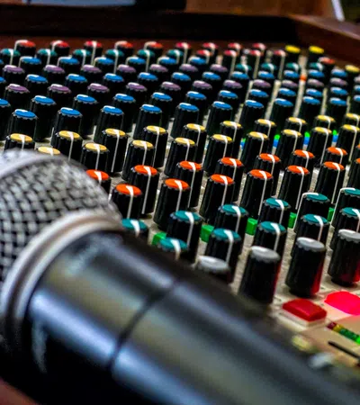 a close-up of a keyboard