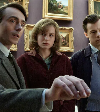 David Dawson, Harry Styles et al. posing for the camera